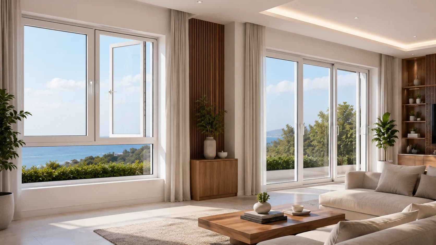 Corner Window Installation